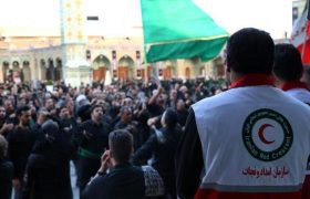 ارائه خدمات امدادی به ۲۵۱ نفر در تاسوعای حسینی