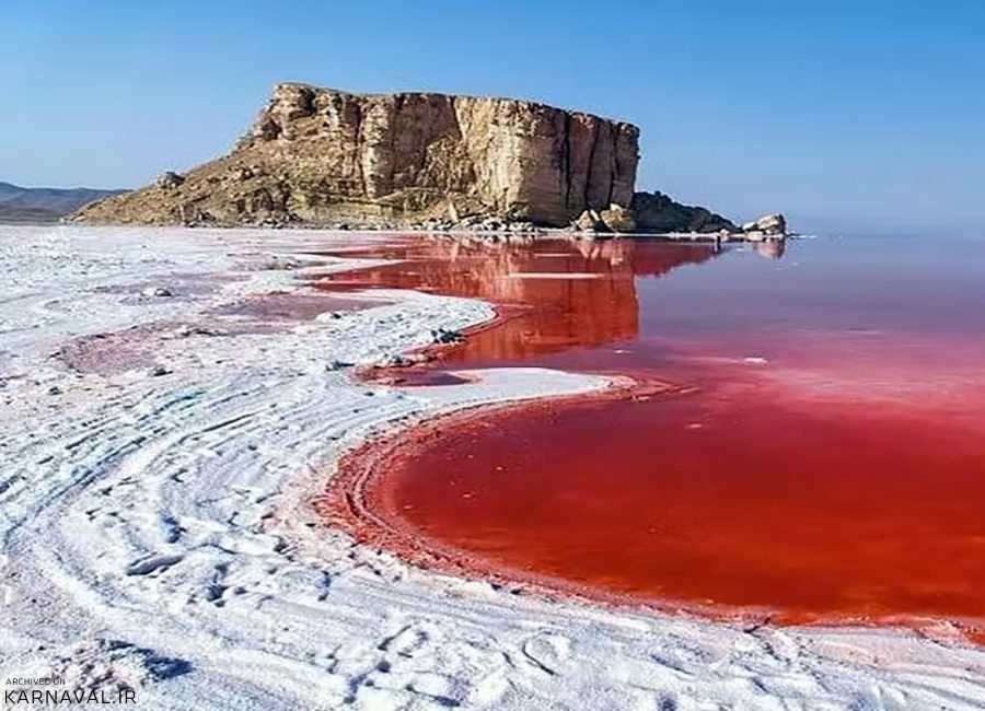 آخرین وضعیت دریاچه ارومیه؛ بحران پایین آمدن سطح آب