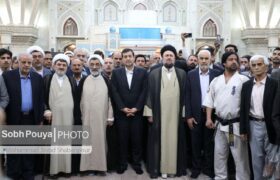 مراسم روز فرهنگ پهلوانی و ورزش زورخانه‌ای با حضور وزیر ورزش و جوانان وحجه السلام سید حسن خمینی
