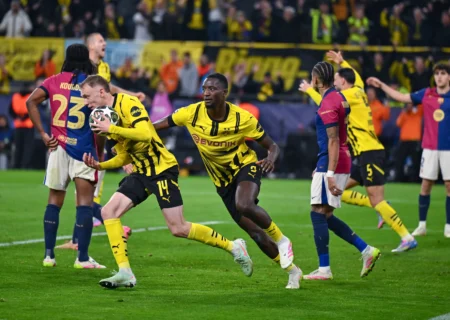 لیگ‌قهرمانان‌اروپا؛دورتموندباوجودبردبرابربارساصعودنکرد!
