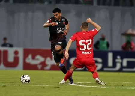 لیگ برتر فوتبال ؛دیدارتیم های پرسپولیس ونساجی مازندارن