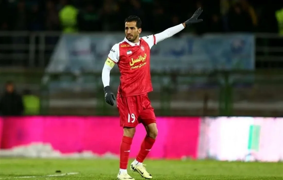 پایان دوران  درخشان وحید امیری در لباس سرخ پرسپولیس