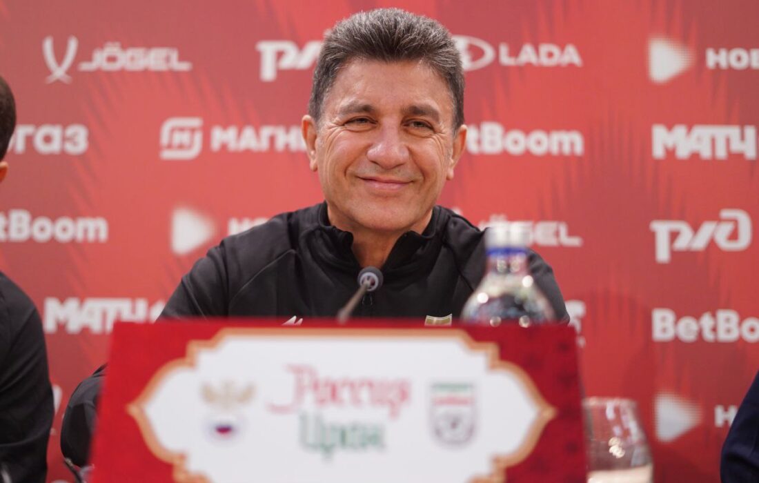 ایران ۱- روسیه ۲؛ قلعه‌نویی: روسیه از موقعیت‌هایش بهتر استفاده کرد، از عملکرد بازیکنان ایران راضی هستم.