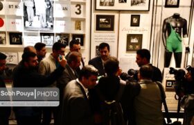 افتتاح نمایشگاه آقا تختی با حضور وزیر ورزش و جوانان