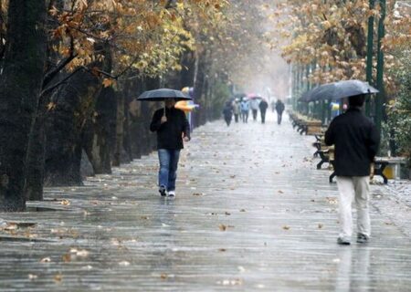 تداوم باران در ۱۰ استان و هشدار نفوذ گرد و خاک از عراق به ایران