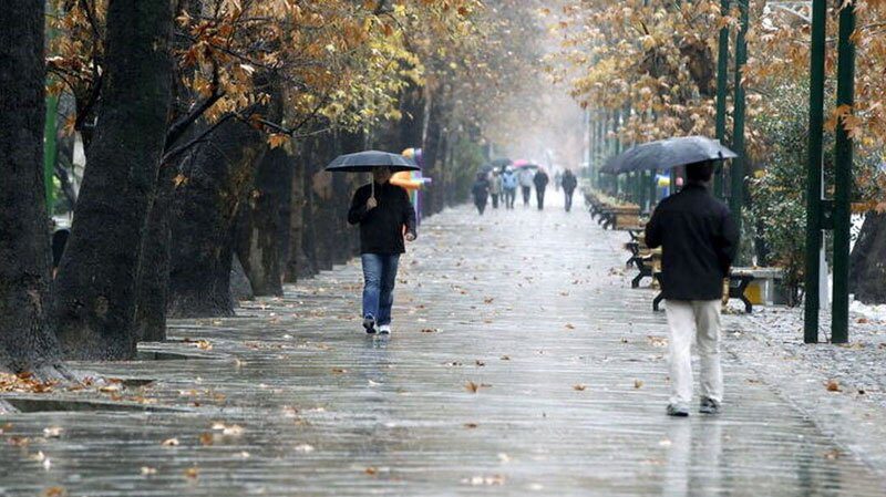 تداوم باران در ۱۰ استان و هشدار نفوذ گرد و خاک از عراق به ایران