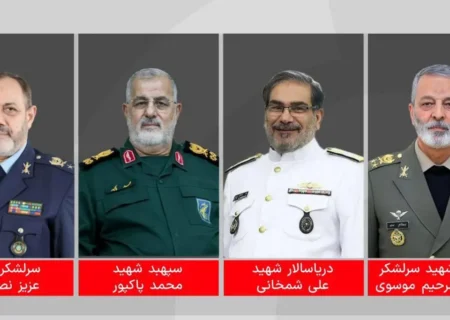پیام تسلیت وزارت خارجه به مناسبت شهادت فرماندهان ارشد