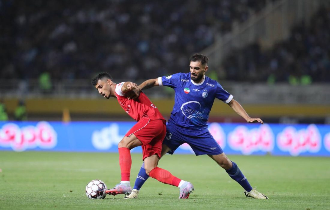 دربی تاریخی تهران در نقش جهان؛پرسپولیس۱-۱استقلال